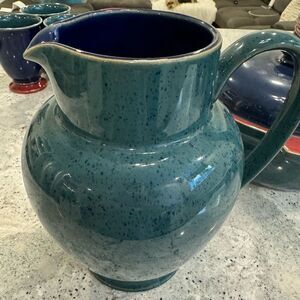 Denby Harlequin Water Jug Pitcher